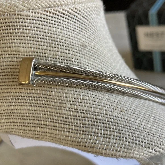 Beautiful in the style of David Yurman collar necklace - Picture 6 of 6